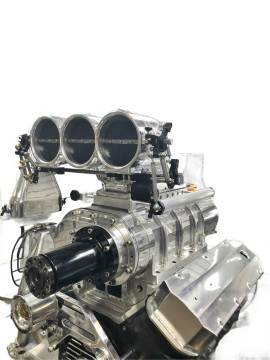 EFI Holley HP -Enderle Big & Ugly 5-9/16" OR 5" Tall   w 8 injectors- for  1400 or under HP  GAS